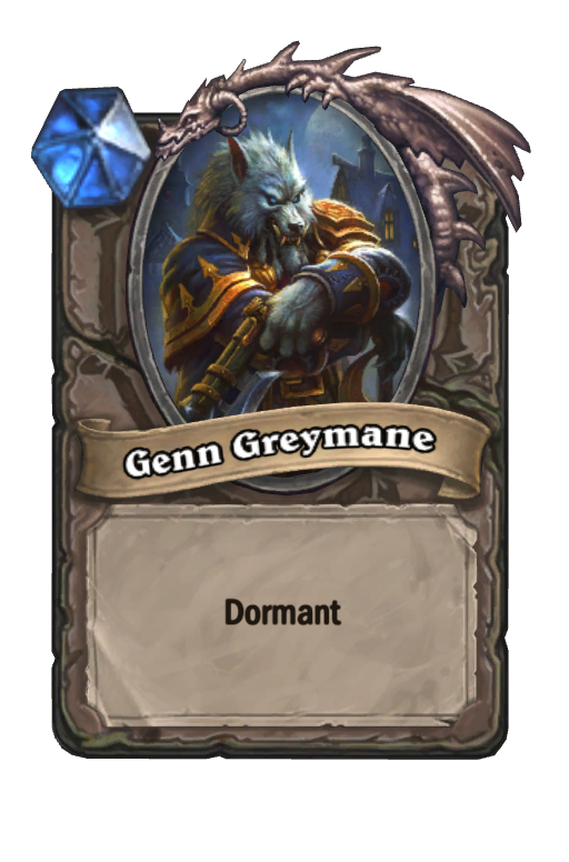 Genn Greymane Hearthstone kártya