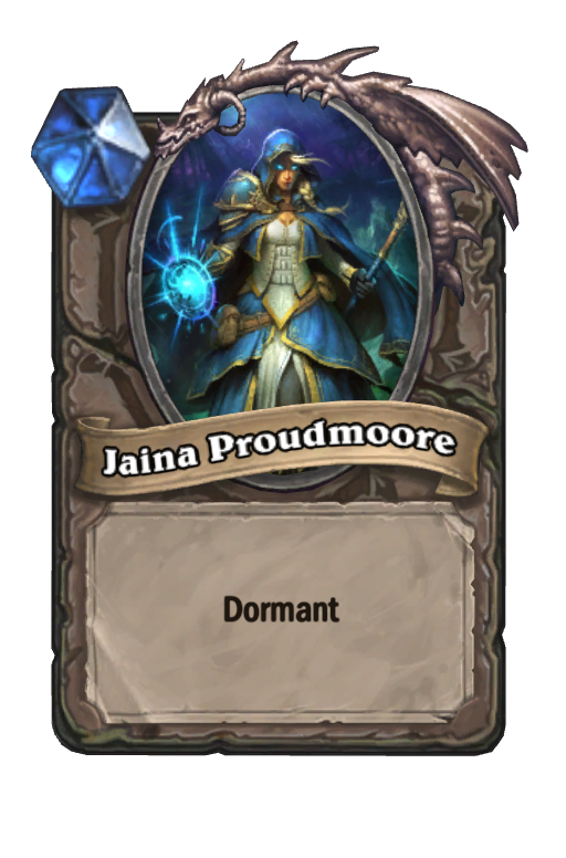 Jaina Proudmoore Hearthstone kártya