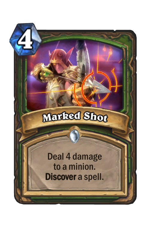 Marked Shot Hearthstone kártya