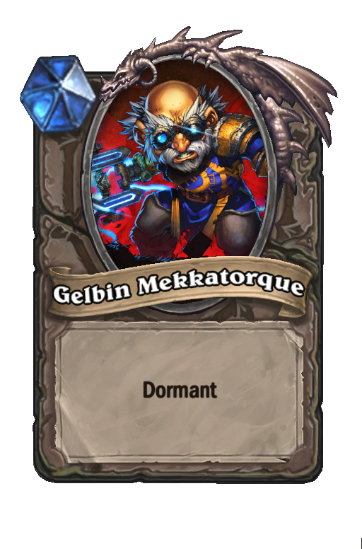 Gelbin Mekkatorque Hearthstone kártya