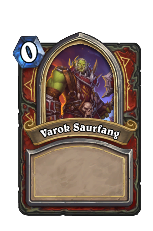 Varok Saurfang Hearthstone kártya