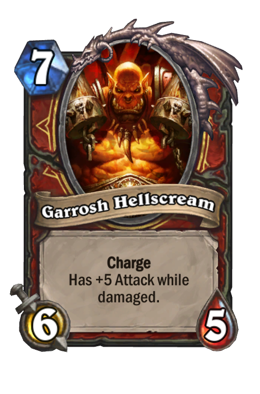 Garrosh Hellscream Hearthstone kártya