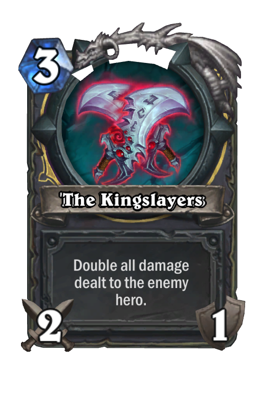 The Kingslayers Hearthstone kártya