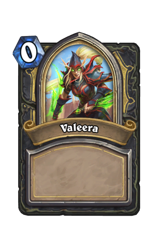 Valeera Hearthstone kártya