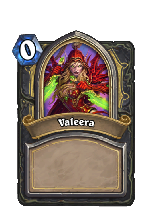 Valeera Hearthstone kártya