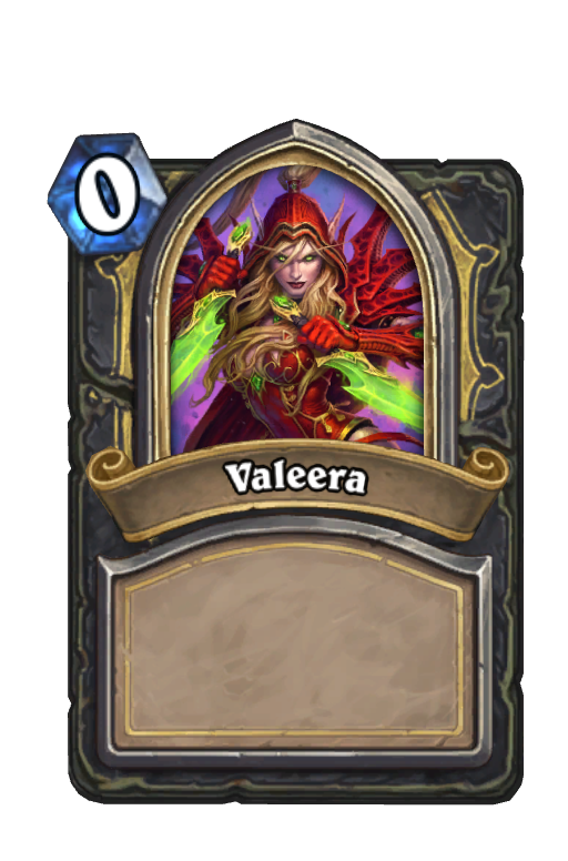 Valeera Hearthstone kártya