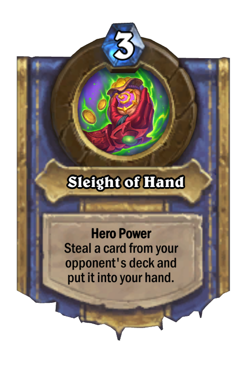 Sleight of Hand Hearthstone kártya