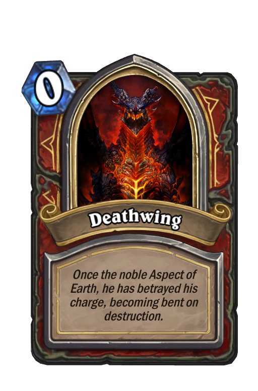 Deathwing Hearthstone kártya