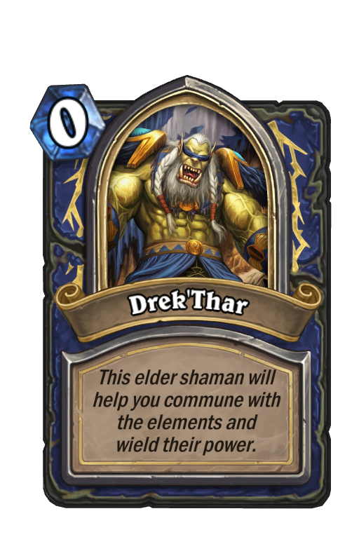 Drek'Thar Hearthstone kártya