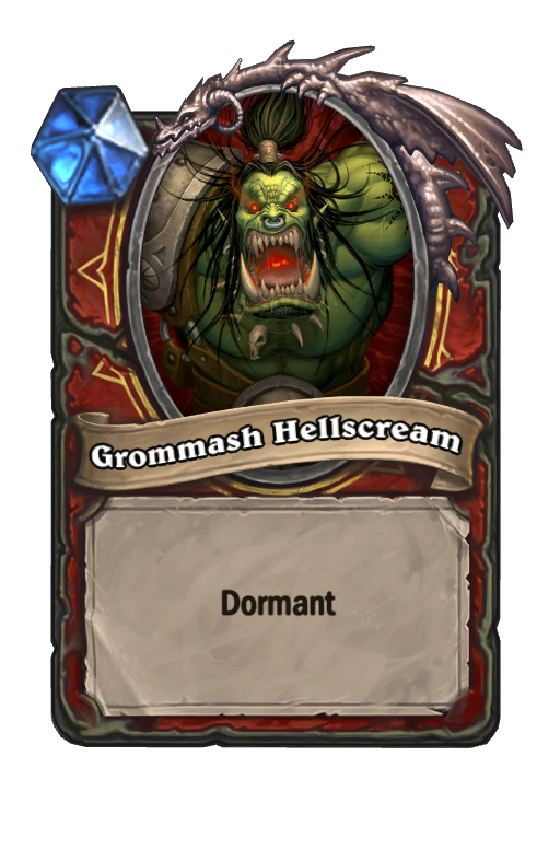 Grommash Hellscream Hearthstone kártya