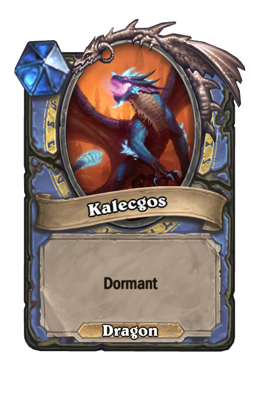 Kalecgos Hearthstone kártya