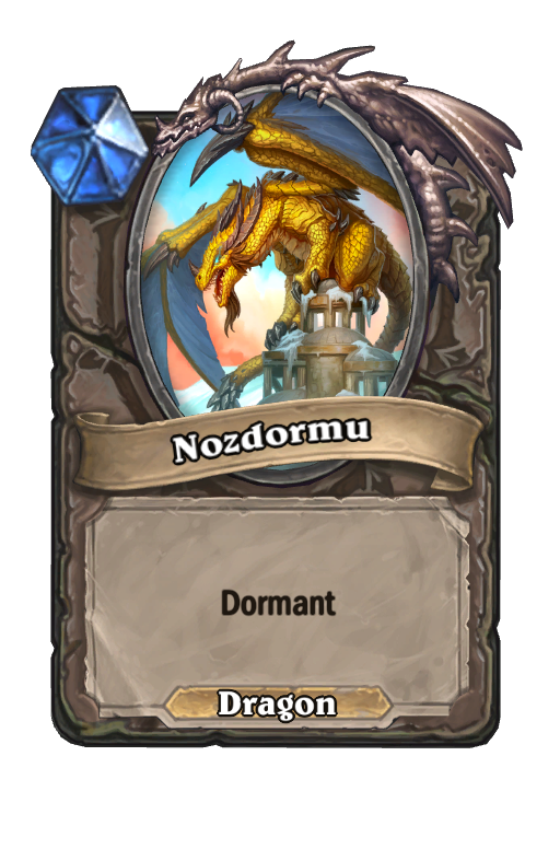 Nozdormu Hearthstone kártya