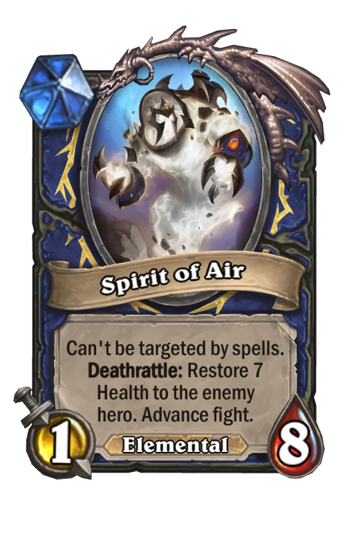 Spirit of Air Hearthstone kártya