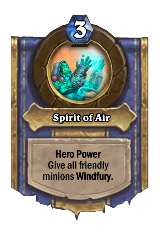 Spirit of Air Hearthstone kártya