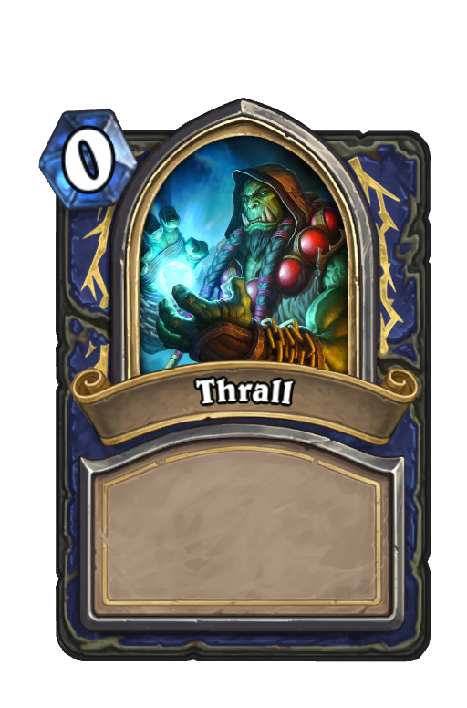 Thrall Hearthstone kártya