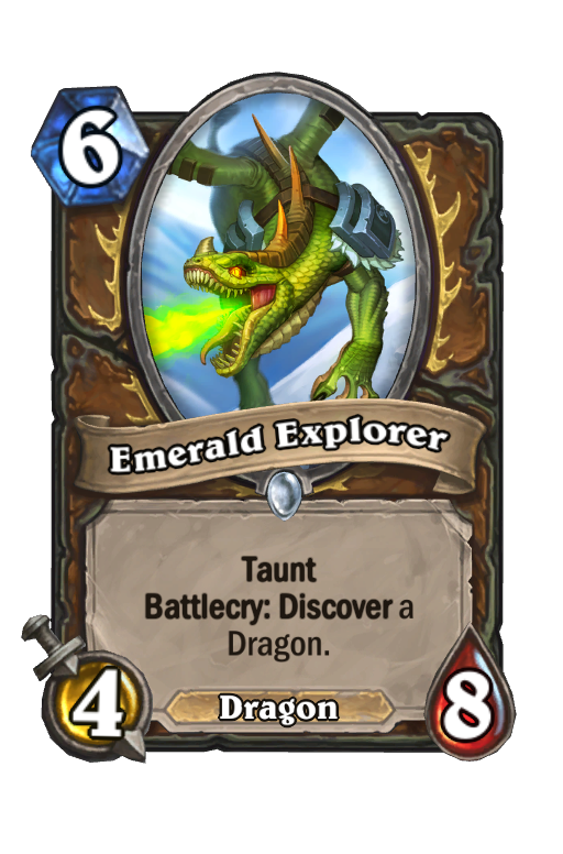 Emerald Explorer Hearthstone kártya