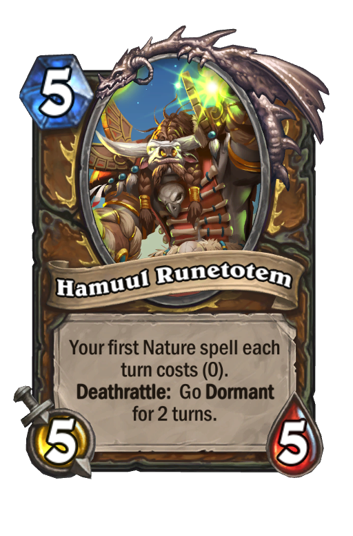 Hamuul Runetotem Hearthstone kártya