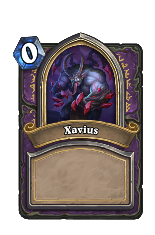 Xavius Hearthstone kártya