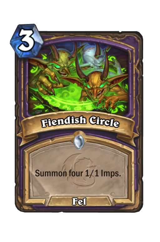 Fiendish Circle Hearthstone kártya