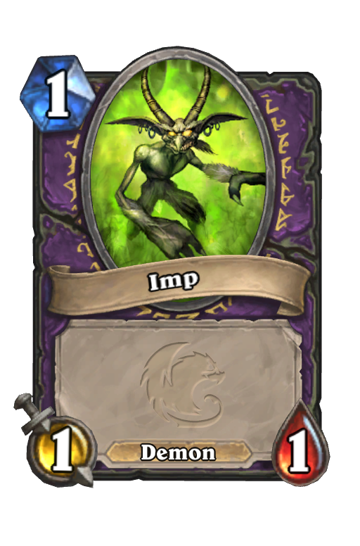 Imp Hearthstone kártya