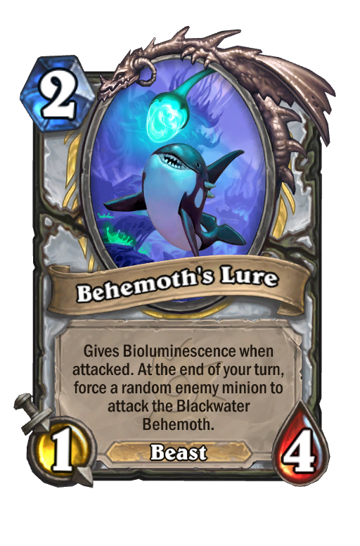 Behemoth's Lure Hearthstone kártya