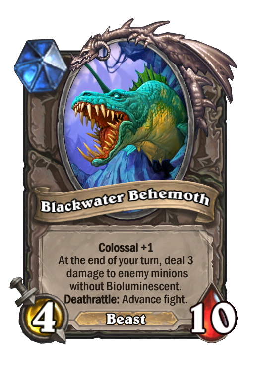 Blackwater Behemoth Hearthstone kártya