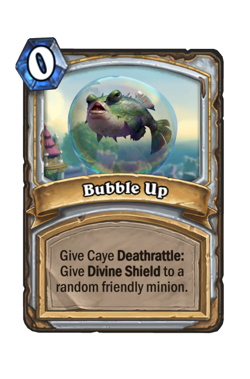 Bubble Up Hearthstone kártya