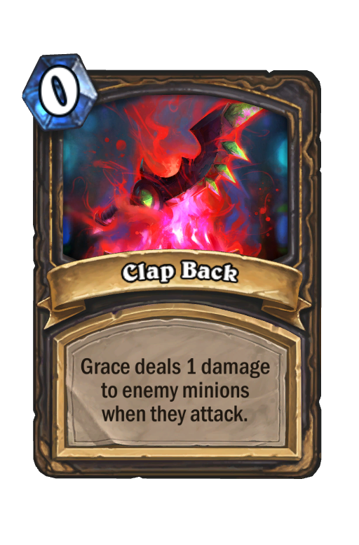 Clap Back Hearthstone kártya