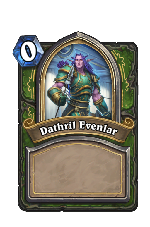 Dathril Evenlar Hearthstone kártya