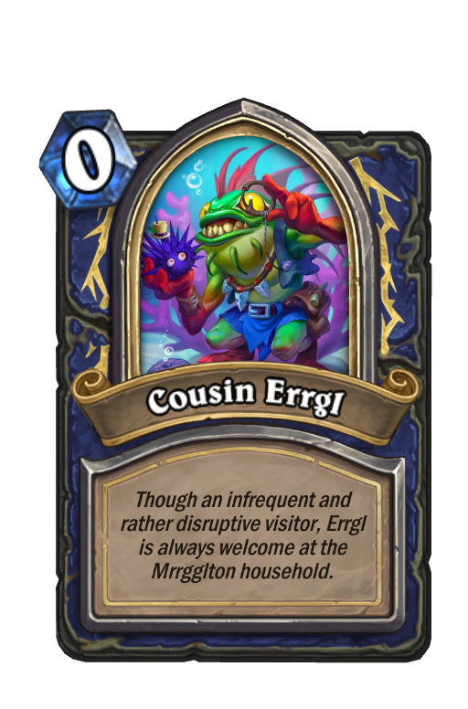 Cousin Errgl Hearthstone kártya