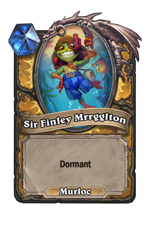 Sir Finley Mrrgglton Hearthstone kártya