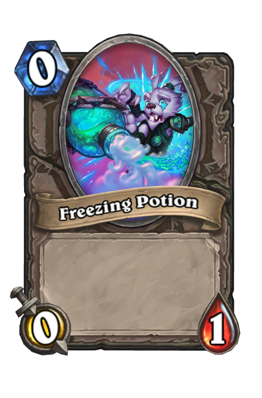 Freezing Potion Hearthstone kártya