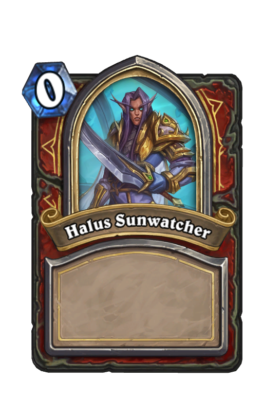 Halus Sunwatcher Hearthstone kártya