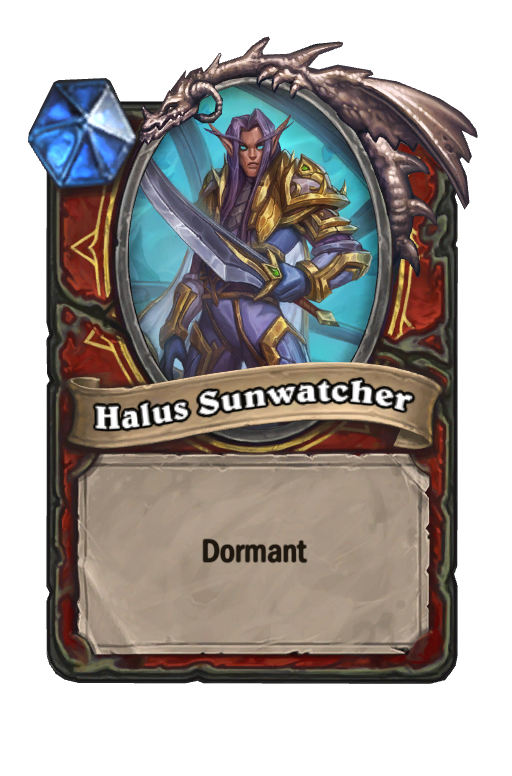 Halus Sunwatcher Hearthstone kártya