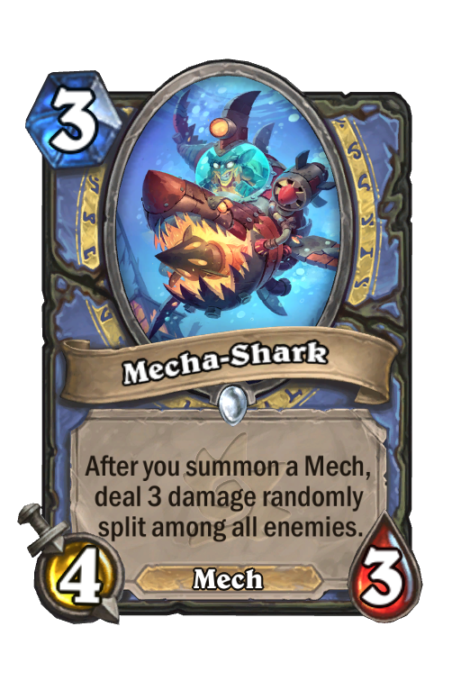 Mecha-Shark Hearthstone kártya