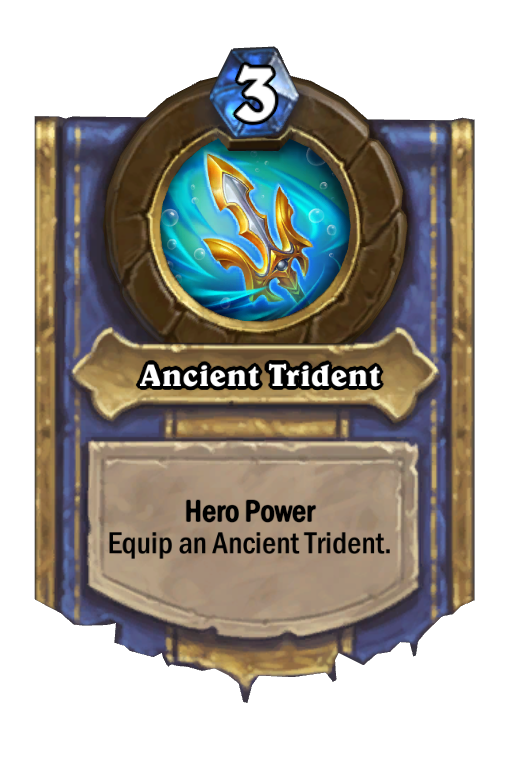 Ancient Trident Hearthstone kártya