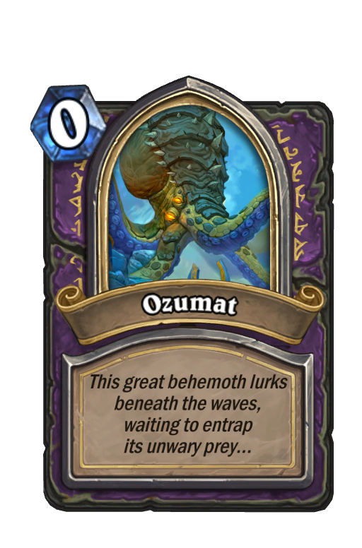 Ozumat Hearthstone kártya