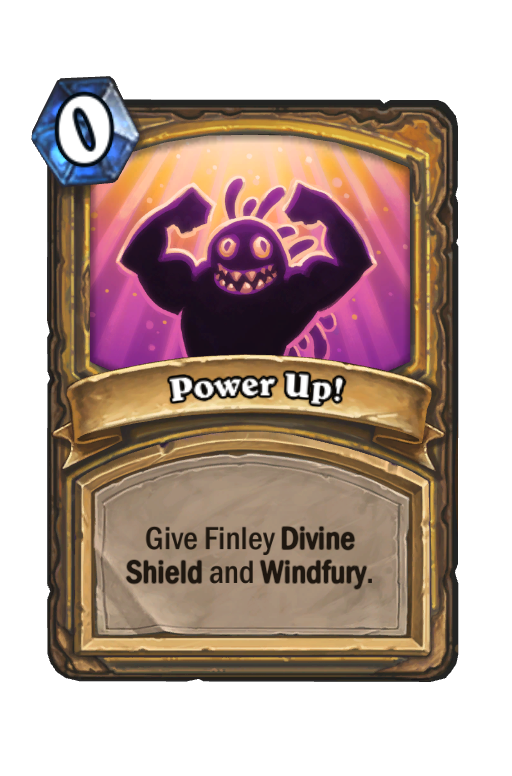 Power Up! Hearthstone kártya