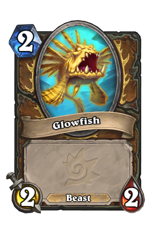 Glowfish Hearthstone kártya
