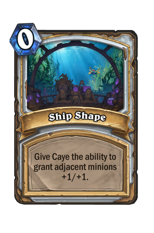 Ship Shape Hearthstone kártya