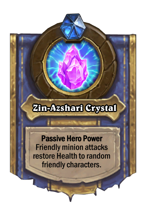 Zin-Azshari Crystal Hearthstone kártya