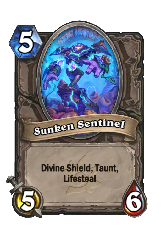 Sunken Sentinel Hearthstone kártya