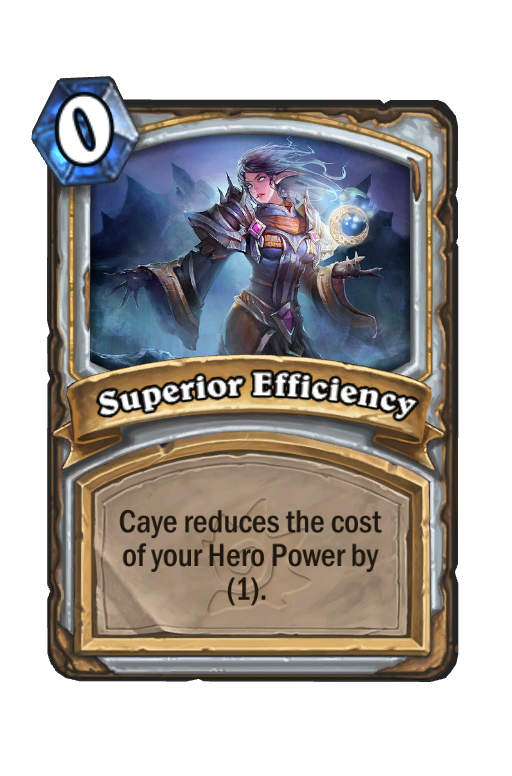 Superior Efficiency Hearthstone kártya