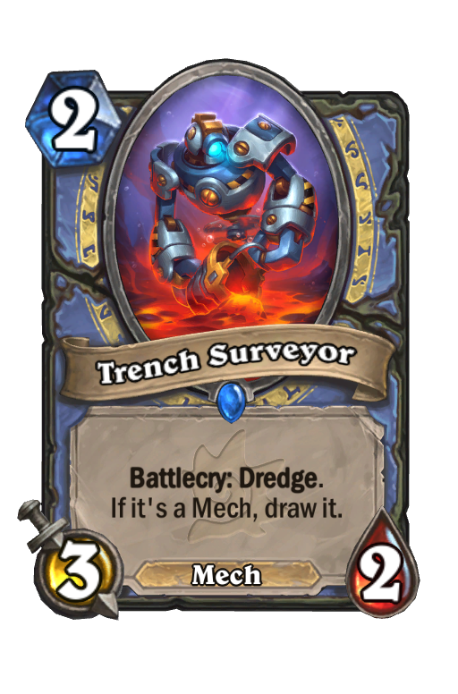 Trench Surveyor Hearthstone kártya