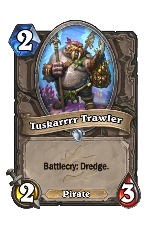 Tuskarrrr Trawler Hearthstone kártya