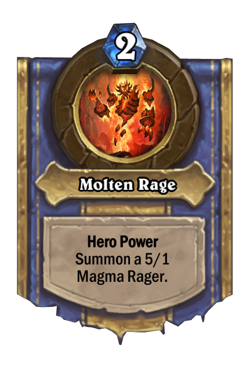 Molten Rage (Kocsma) Hearthstone kártya