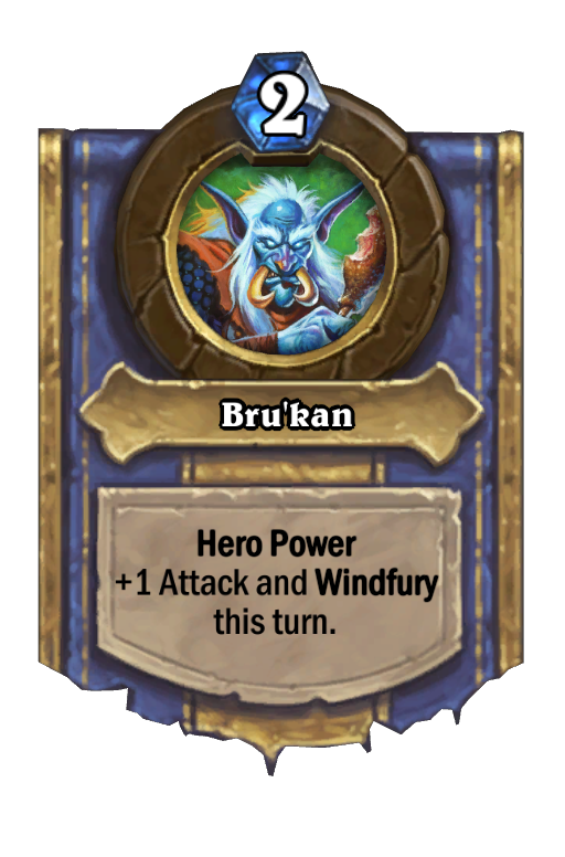 Bru'kan Hearthstone kártya
