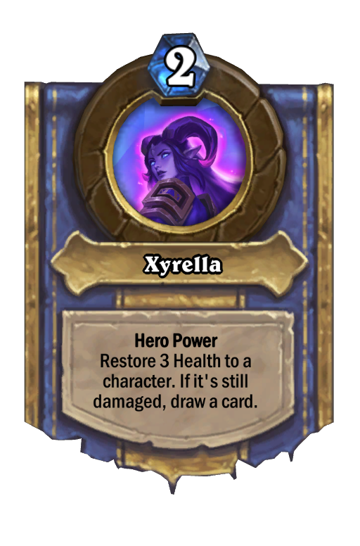 Xyrella Hearthstone kártya