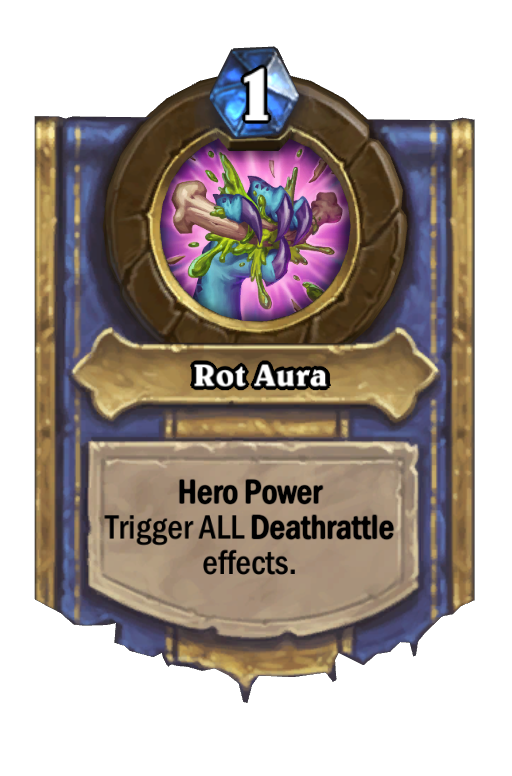 Rot Aura Hearthstone kártya
