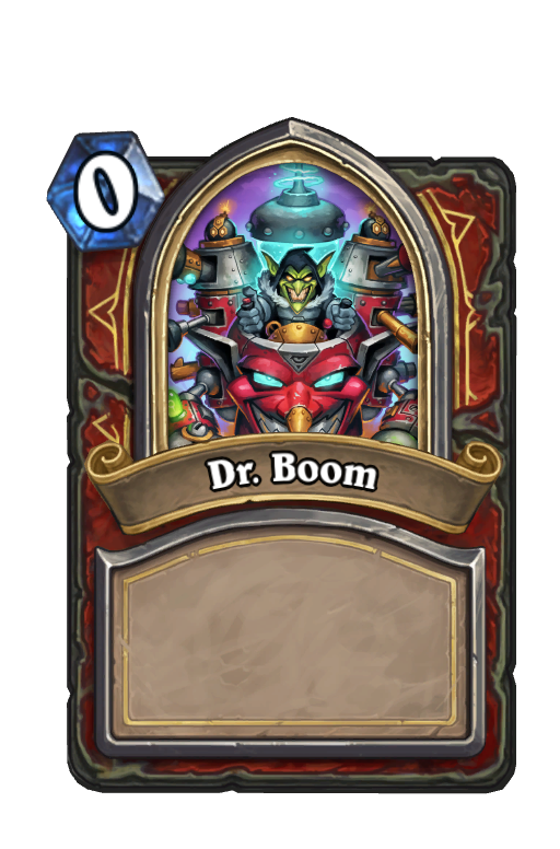 Dr. Boom Hearthstone kártya